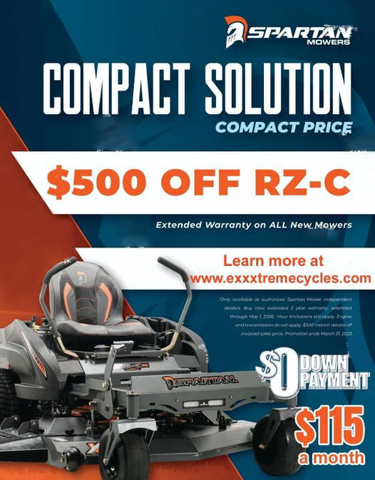 Spartan Mowers promotion